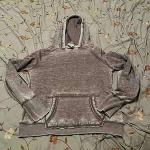 ZEN by J America women’s grey sweatshirt size large